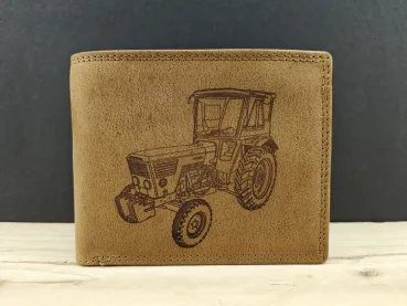 Deutz D6006 Echt Leder Geldbörse